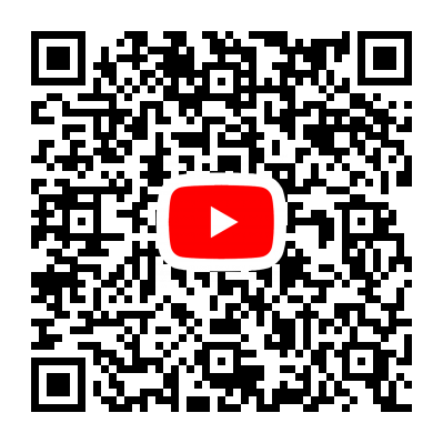 さきほこる公式YouTubeのQRコード